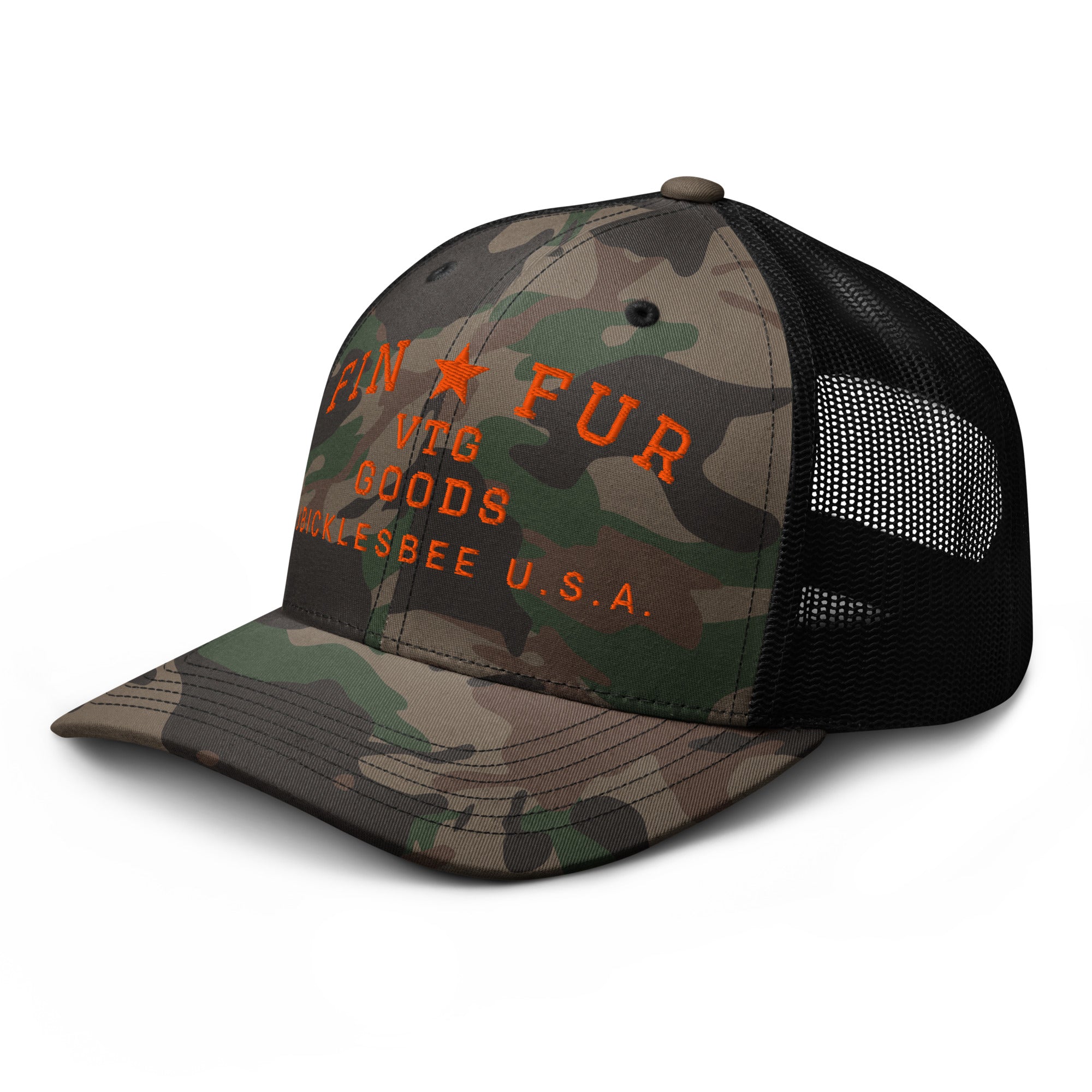 Camo Fishing Hat