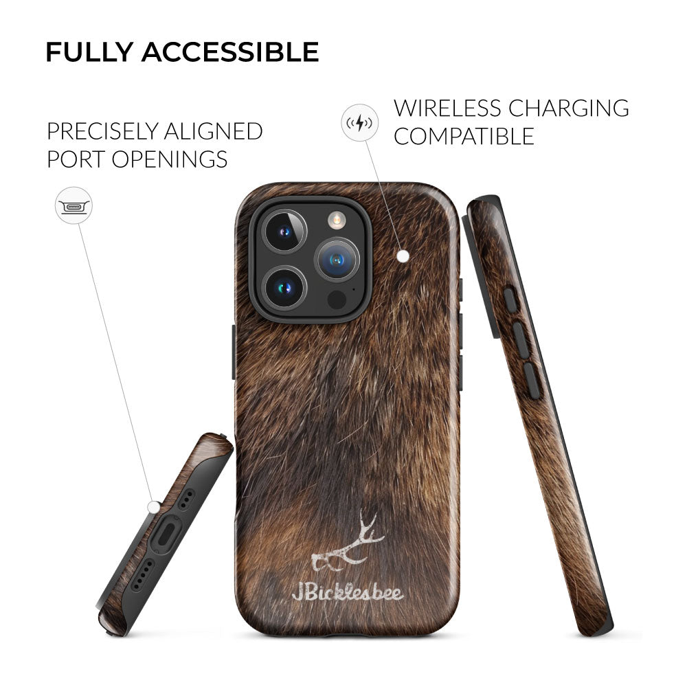 elk hunter fully accessible iphone tough case