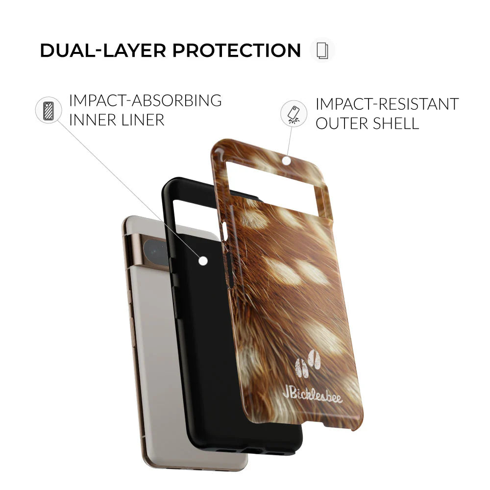 dual-layer protection Fawn Pixel Tough Case