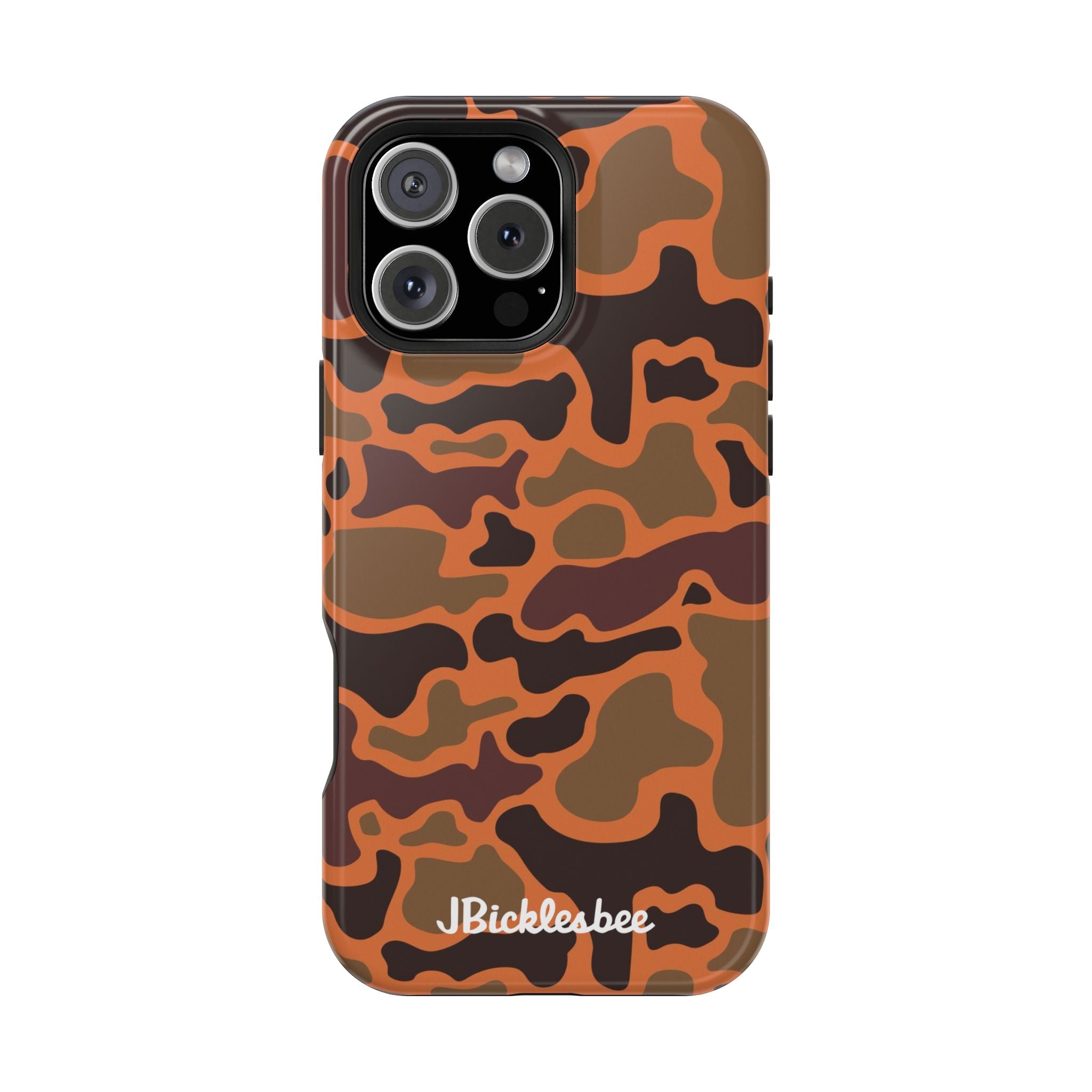 Retro Hunter Safety Camo MagSafe iPhone Case