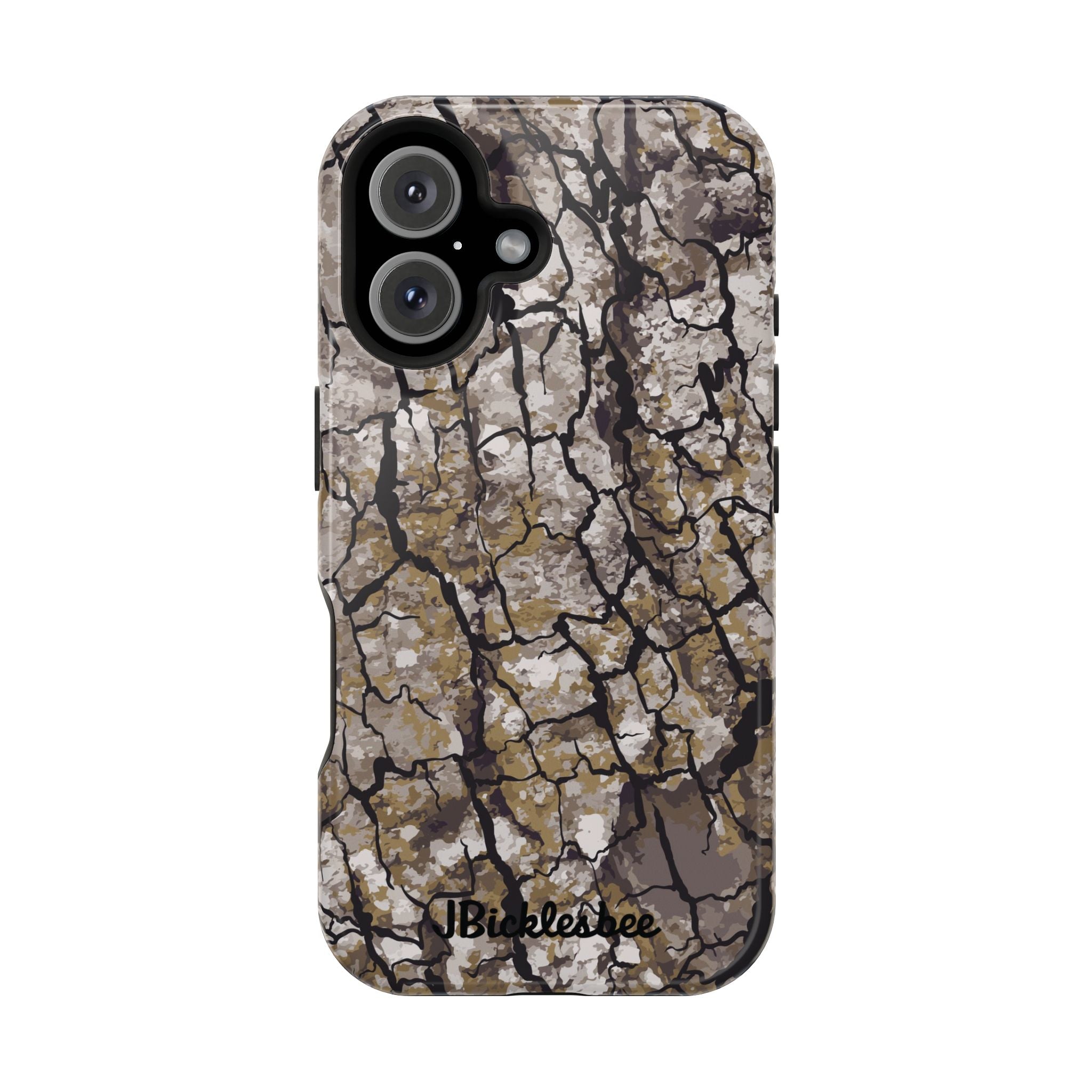 Alpha Tree Bark Camo MagSafe iPhone Case