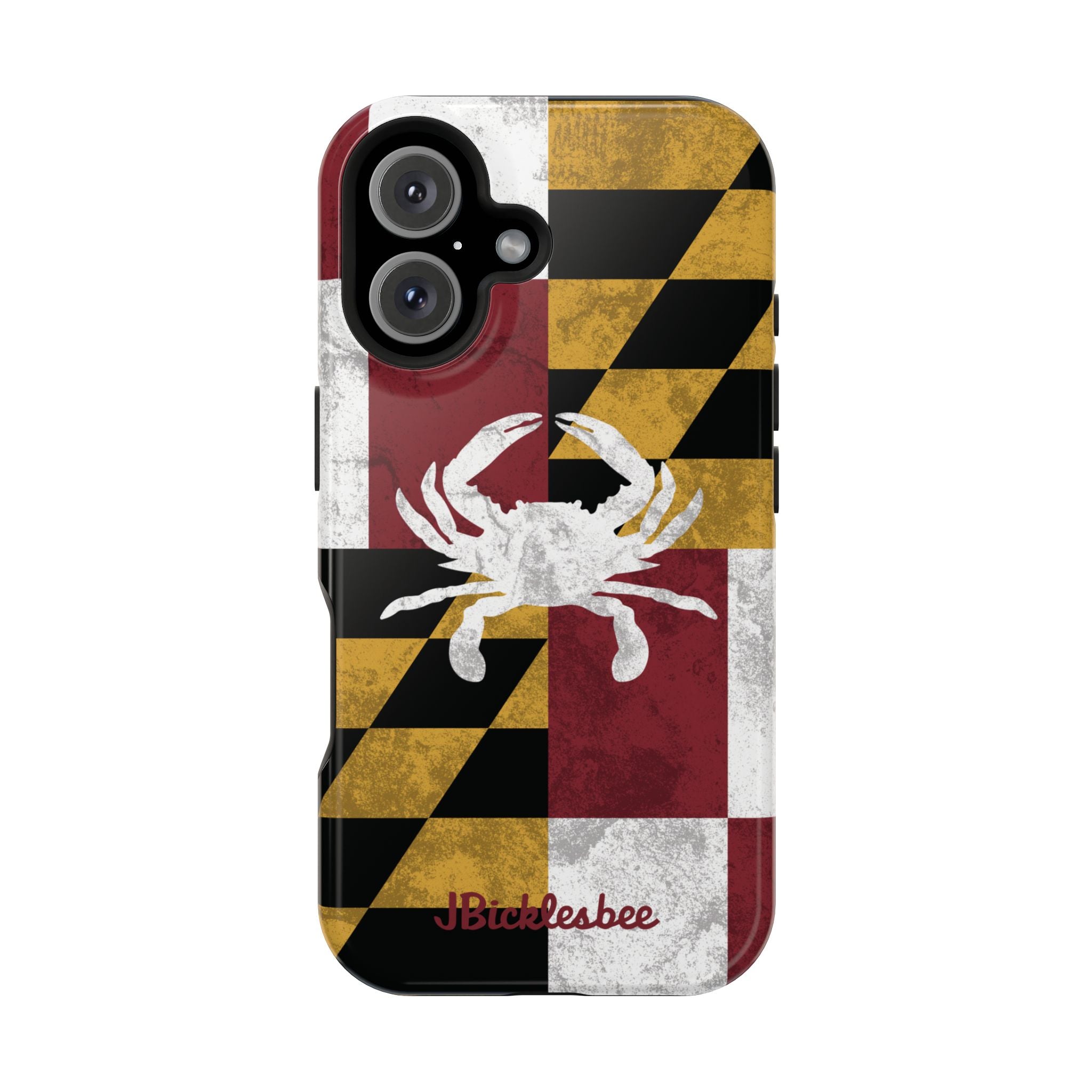 Maryland Flag Crab MagSafe iPhone Case