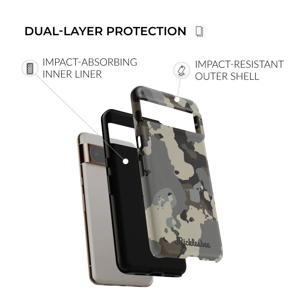 dual-layer protection High Country Camo Pixel Tough Case