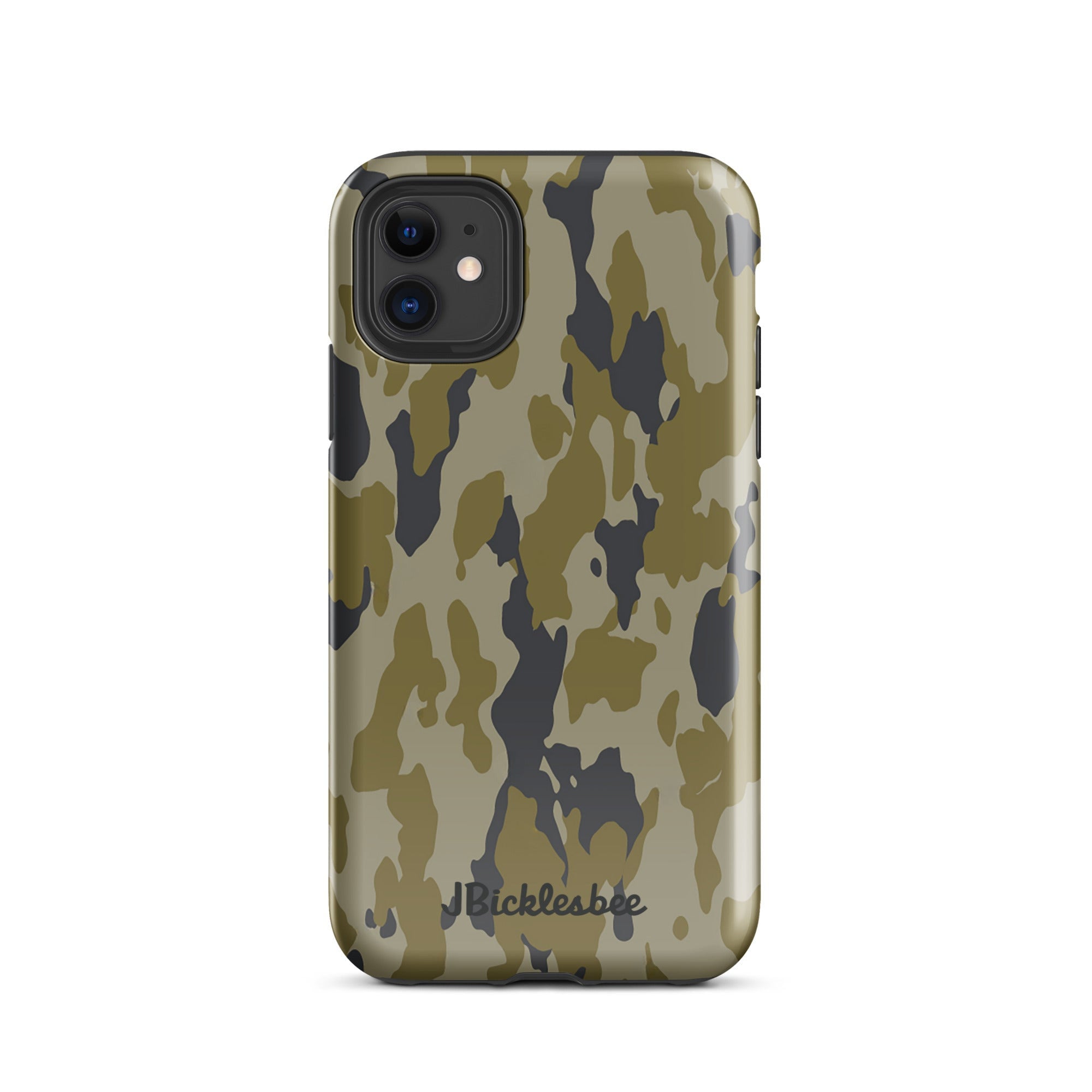 Retro Bark Camo iPhone Tough Case