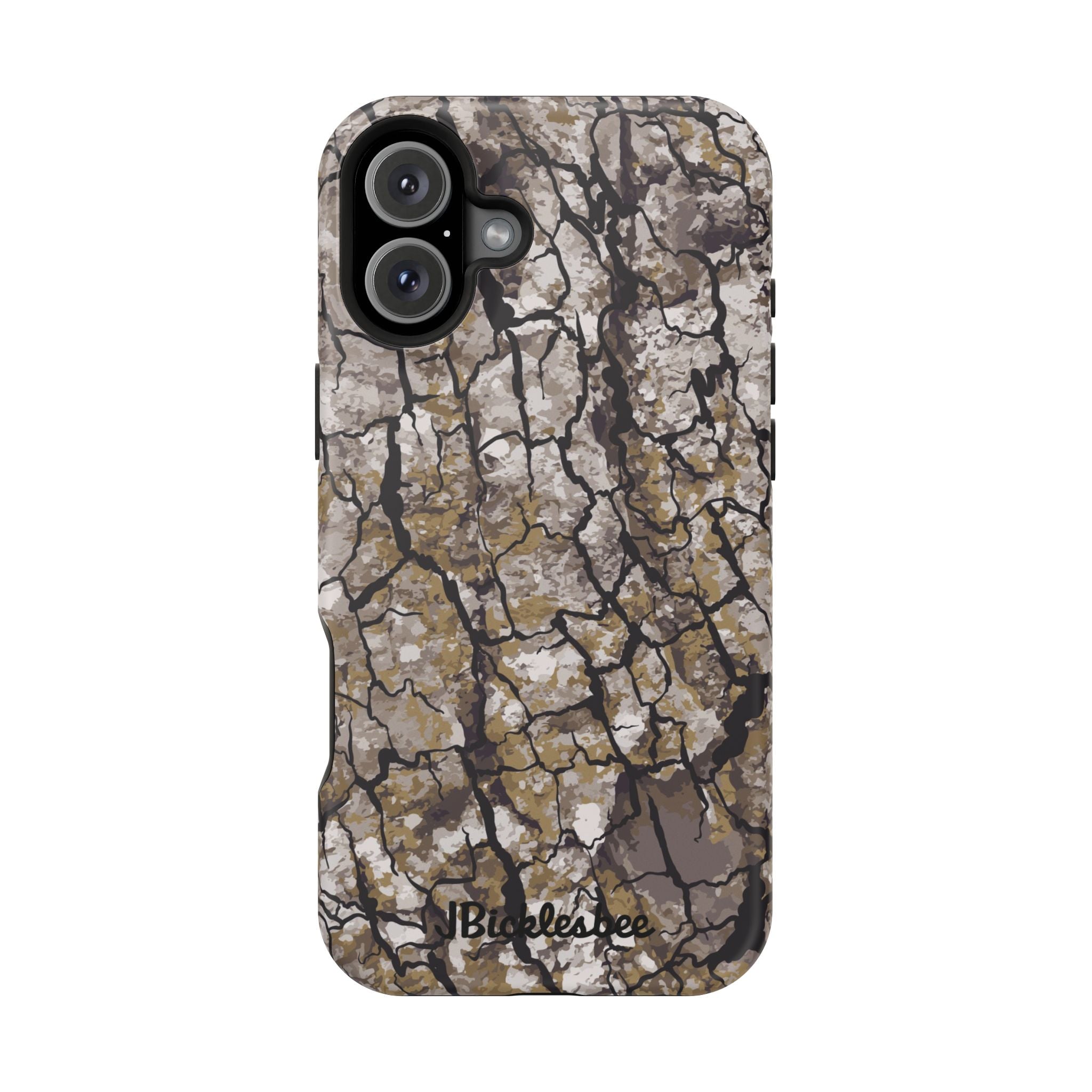 Alpha Tree Bark Camo MagSafe iPhone Case