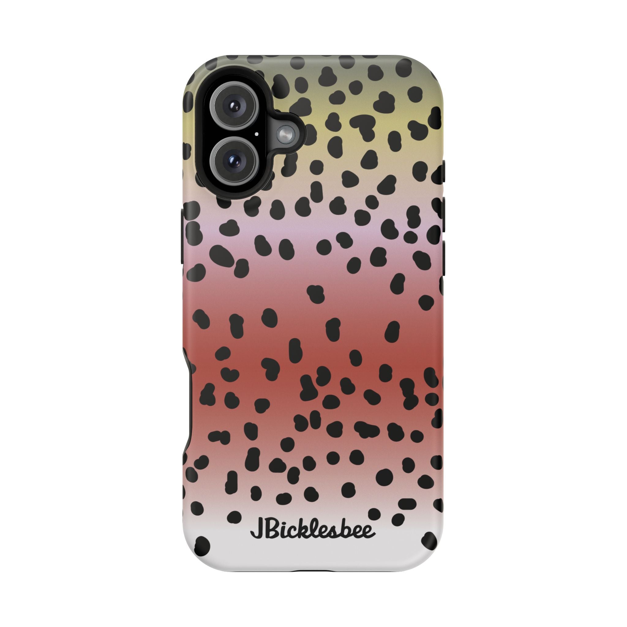 Rainbow Trout Pattern MagSafe iPhone Case