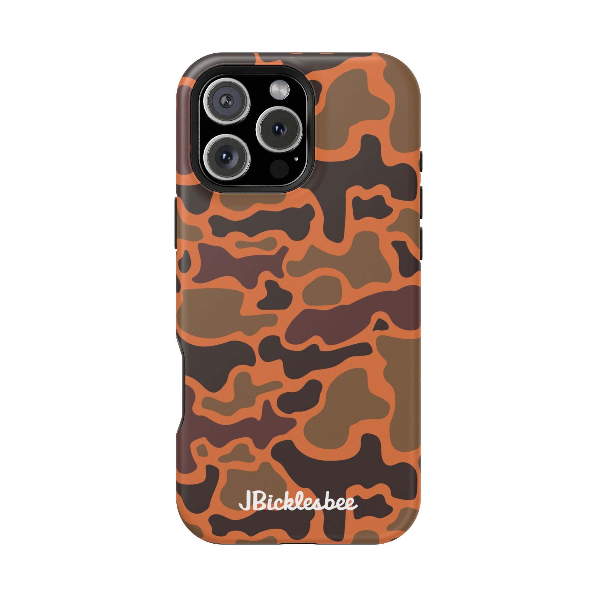 Retro Hunter Safety Camo MagSafe iPhone Case