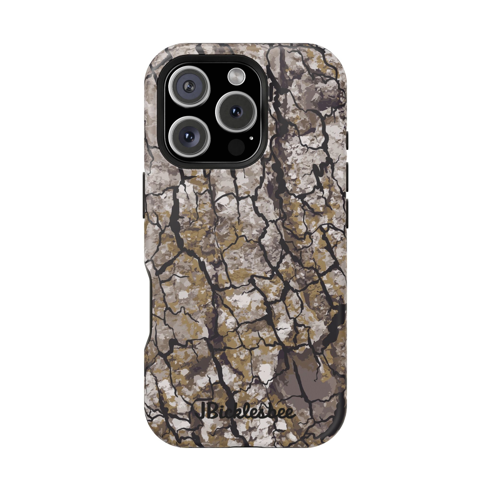 Alpha Tree Bark Camo MagSafe iPhone Case