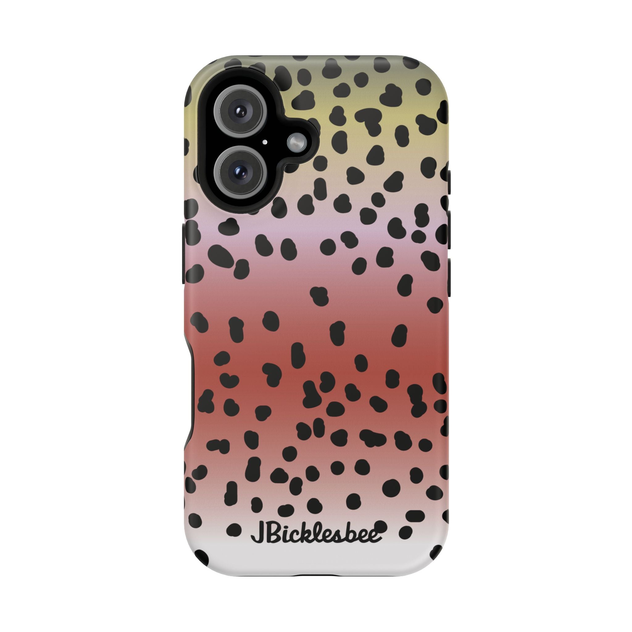 Rainbow Trout Pattern MagSafe iPhone Case