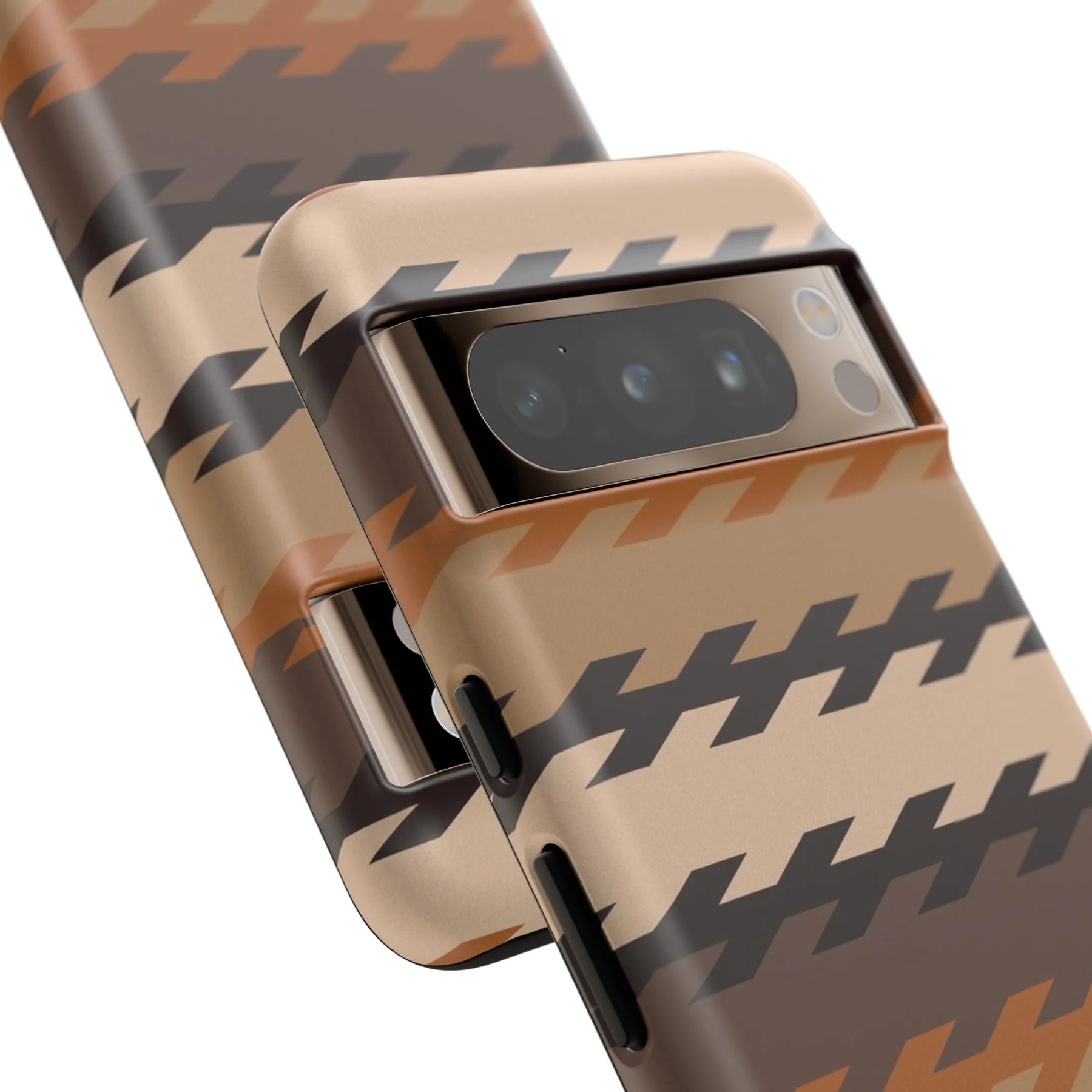 close up on camera Native Pattern Pixel Tough Case