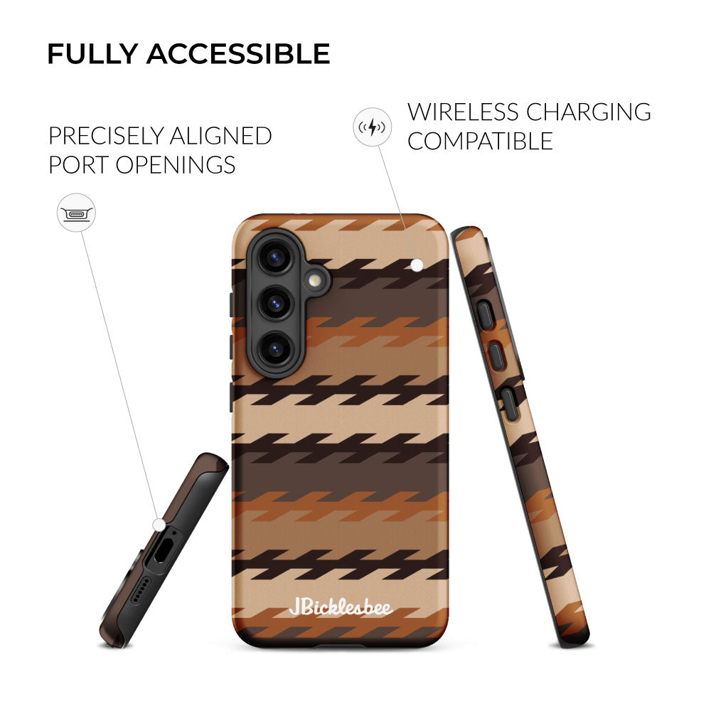 fully accessible Native Pattern Samsung Tough Case