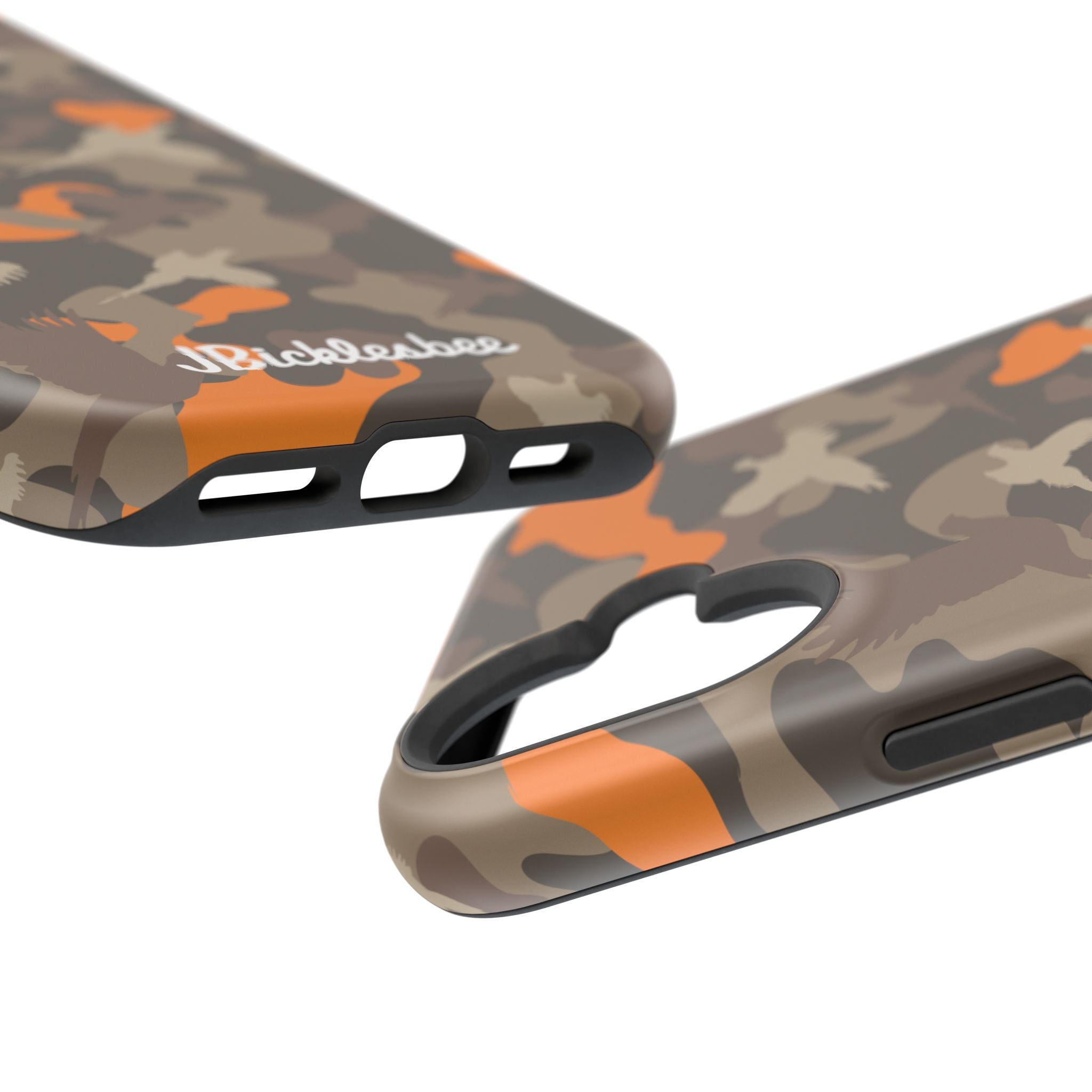 close up on ports Pheasant Hunter MagSafe iPhone Case