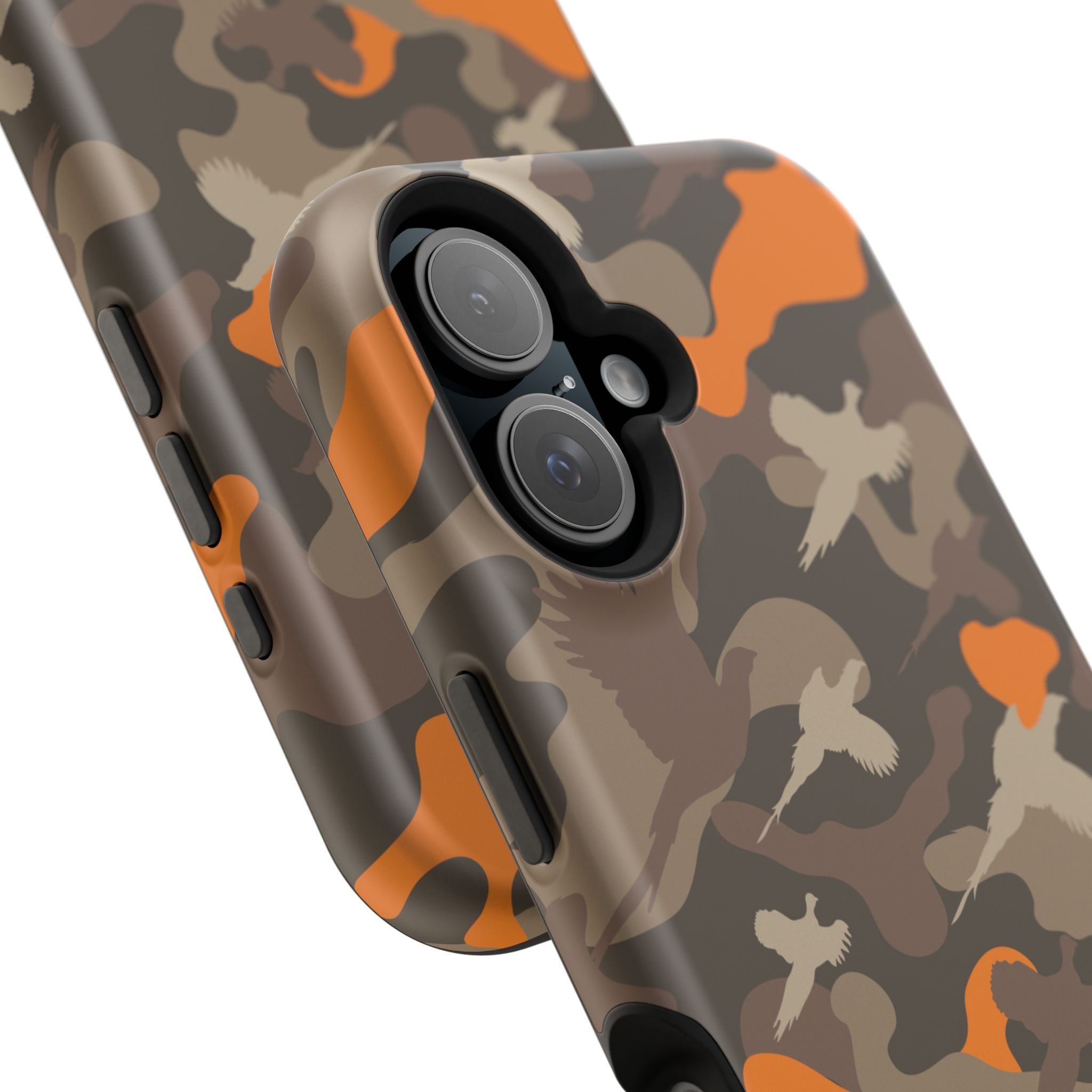 close up on camera Pheasant Hunter MagSafe iPhone Case