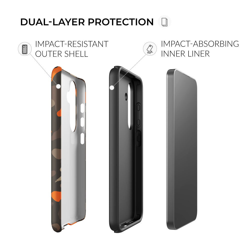 dual-layer protection Pheasant Hunter Samsung Tough Case