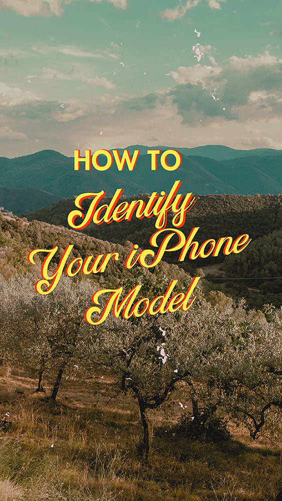 how to identify your iPhone model no sound