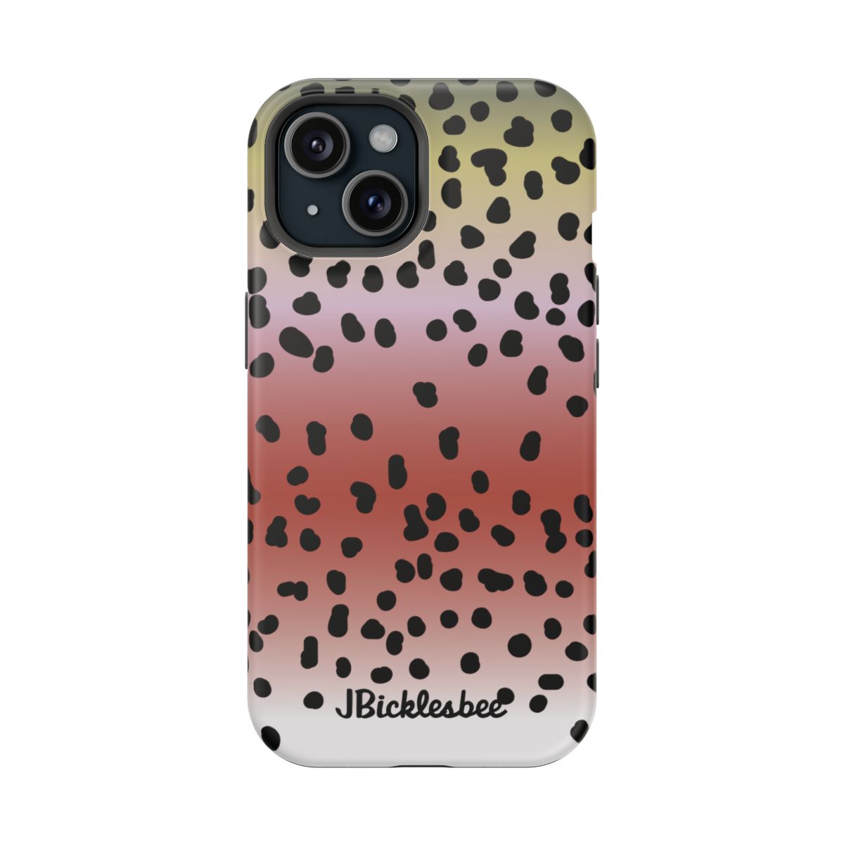 Rainbow Trout Pattern MagSafe iPhone Case