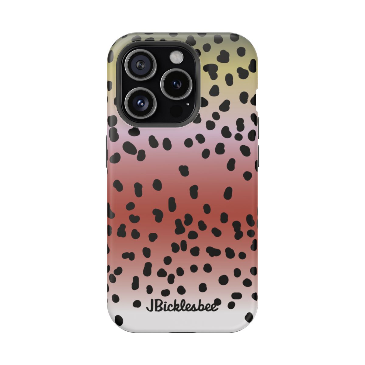 Rainbow Trout Pattern MagSafe iPhone Case