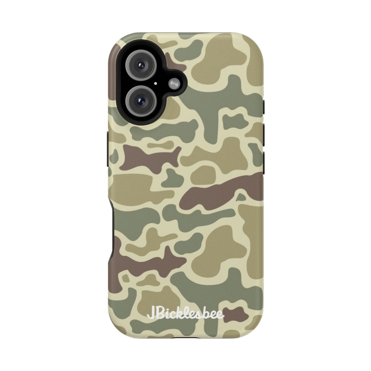 Retro Forest Duck Camo MagSafe iPhone Case