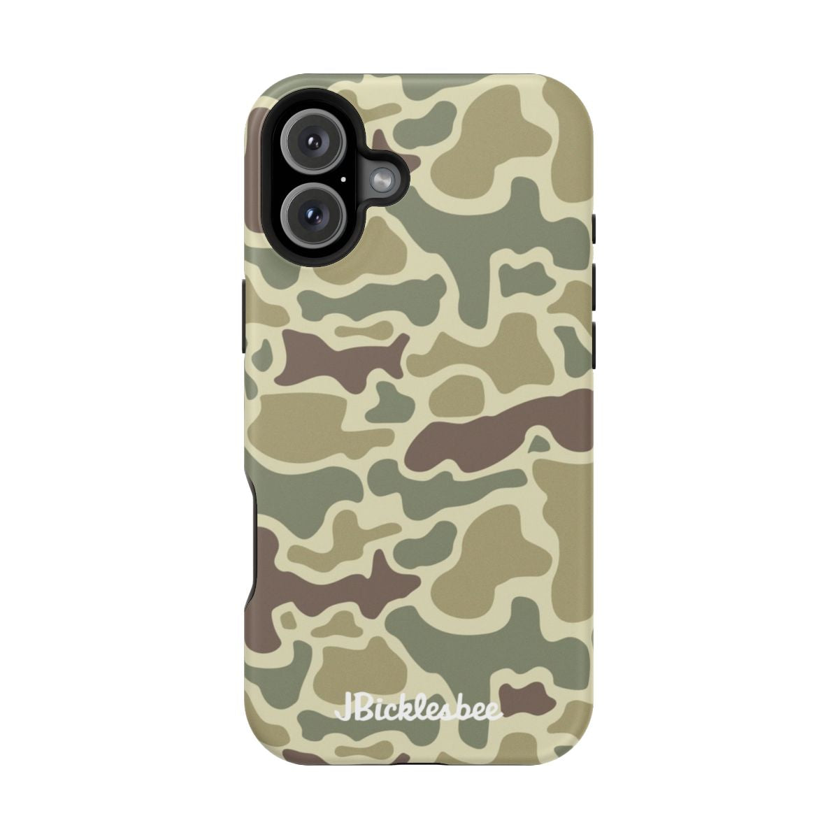 Retro Forest Duck Camo MagSafe iPhone Case