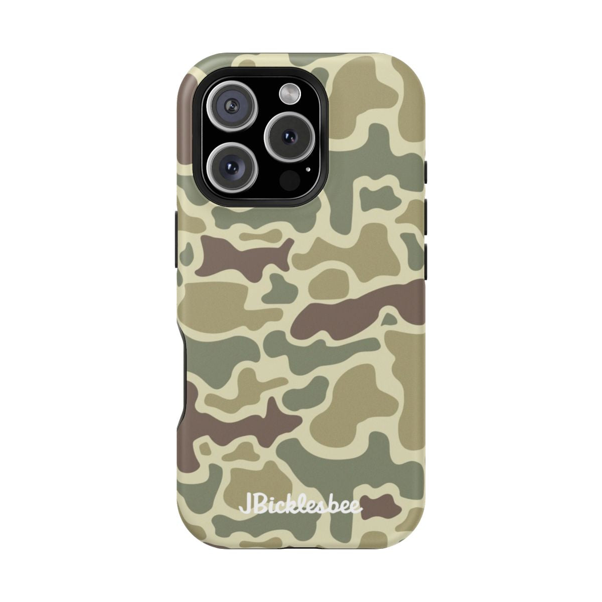 Retro Forest Duck Camo MagSafe iPhone Case