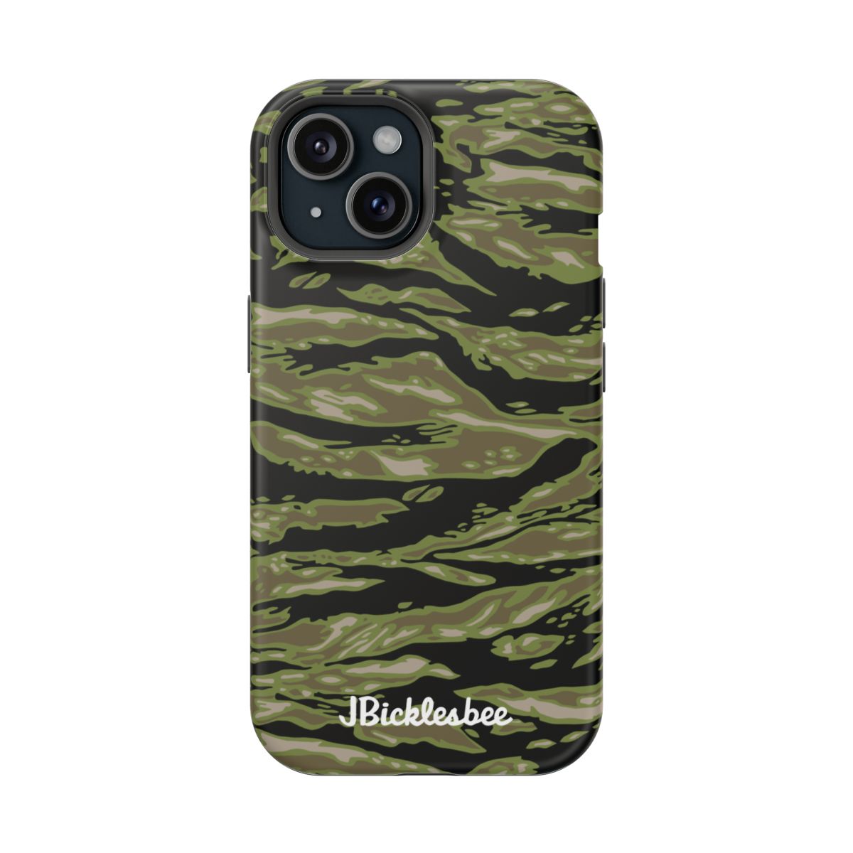 Retro Woodland Camo Tiger Stripe MagSafe iPhone Case