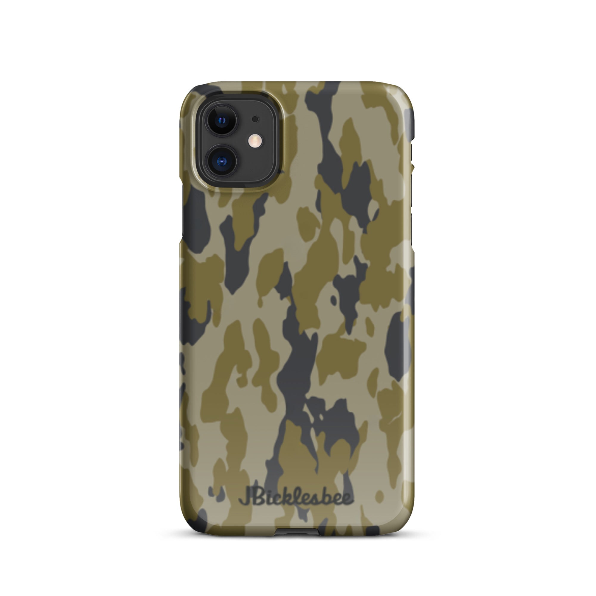 Retro Bark Camo iPhone Snap Case