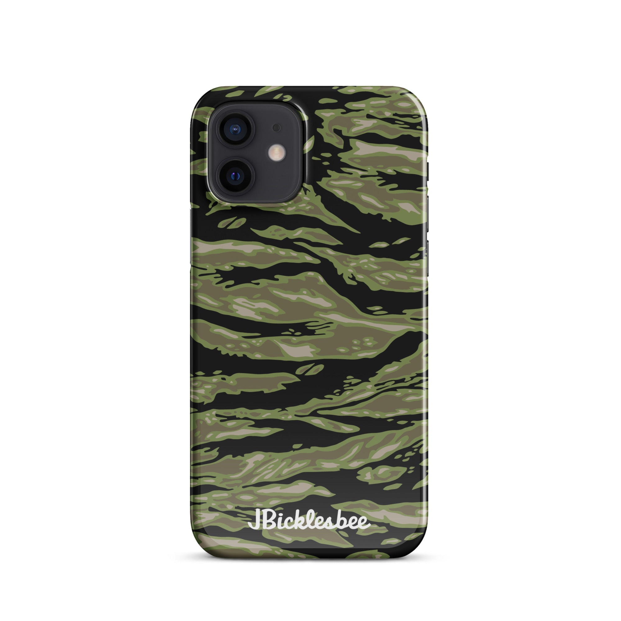 Retro Woodland Camo Tiger Stripe iPhone Snap Case