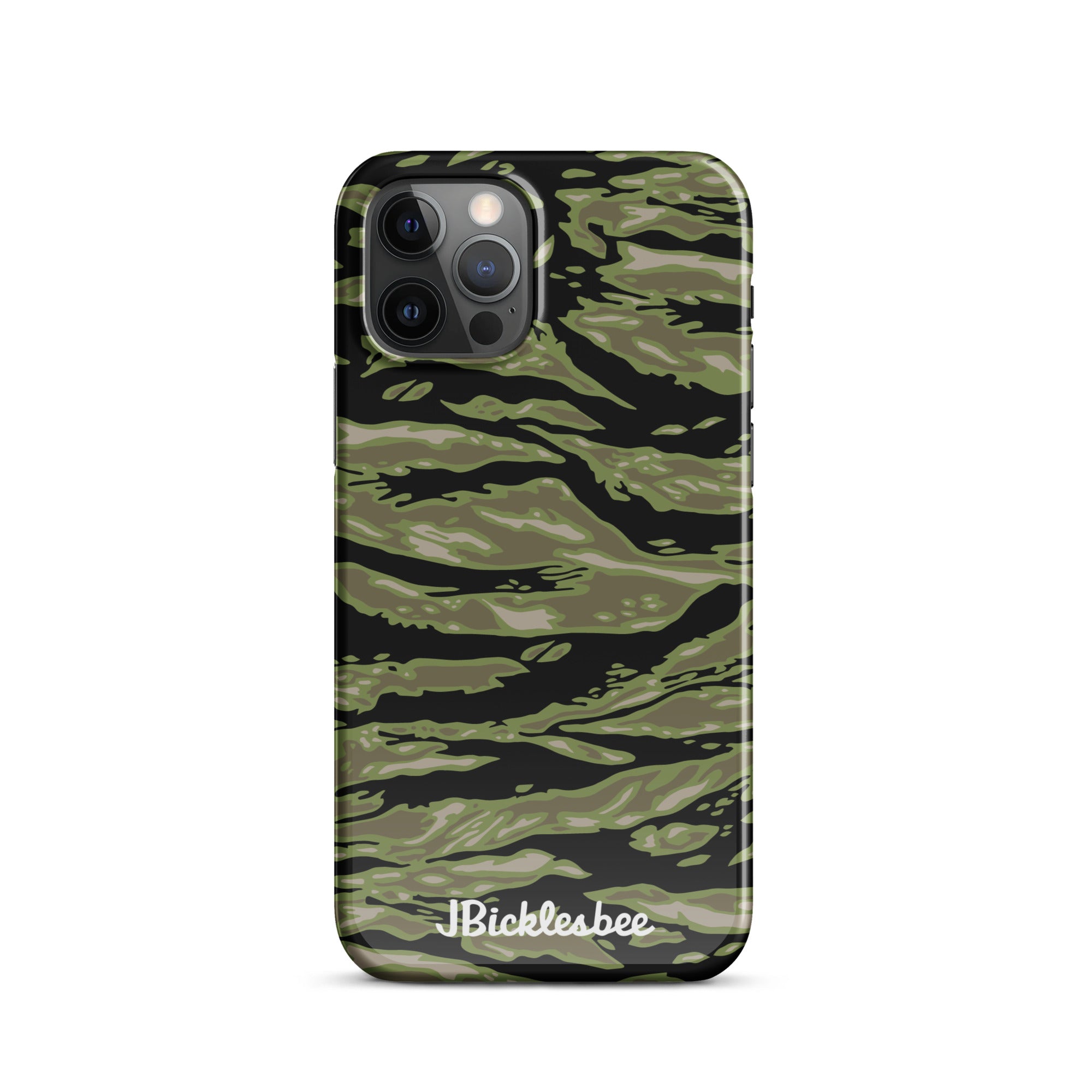 Retro Woodland Camo Tiger Stripe iPhone Snap Case