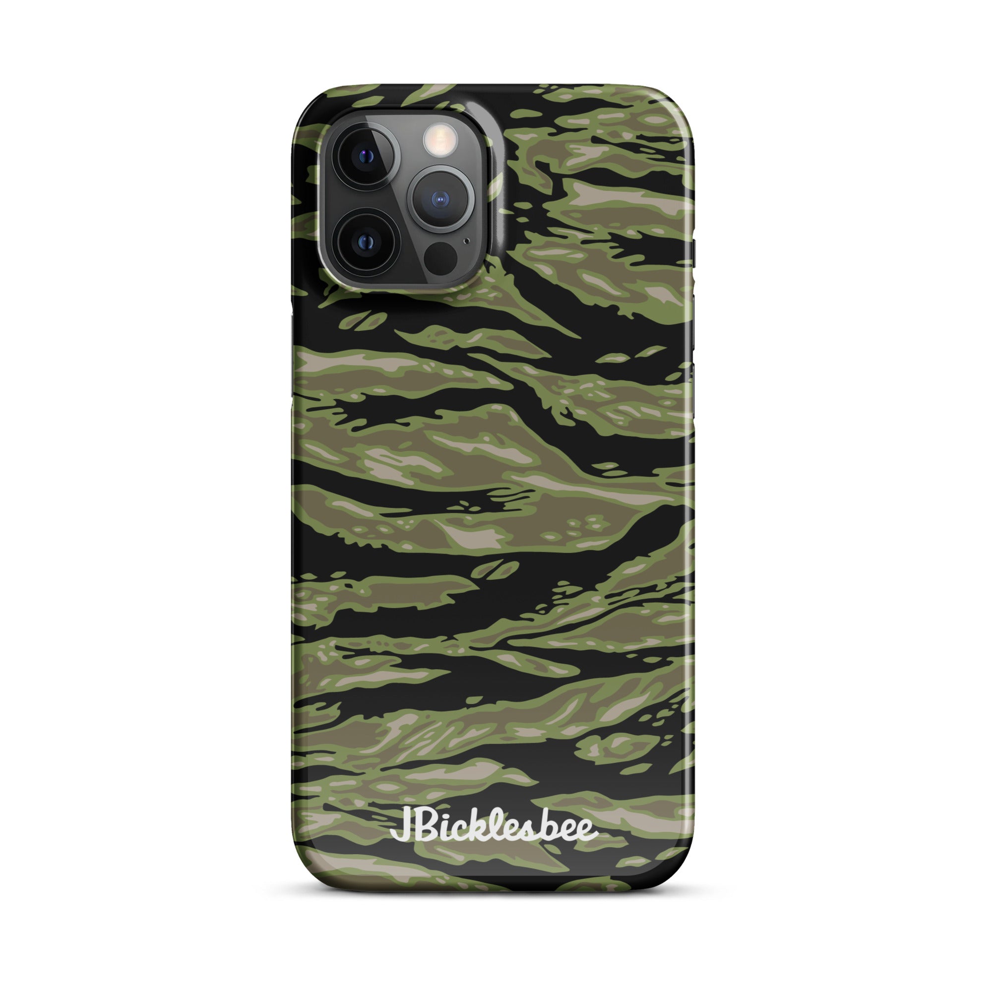 Retro Woodland Camo Tiger Stripe iPhone Snap Case