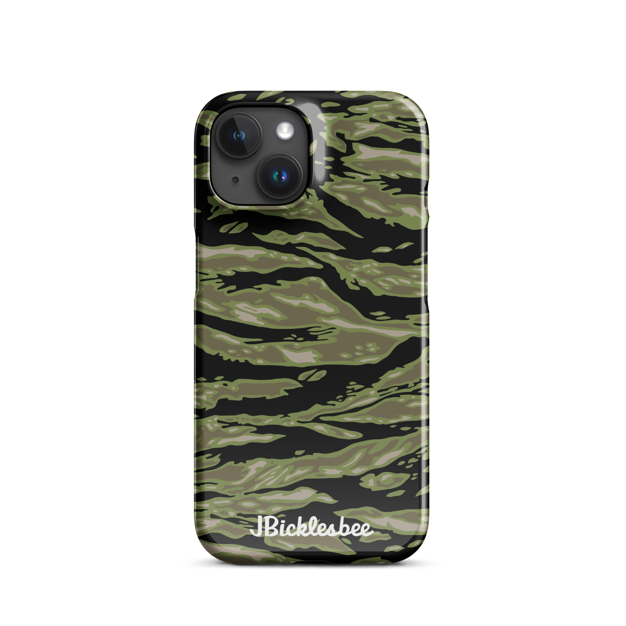 Retro Woodland Camo Tiger Stripe iPhone Snap Case