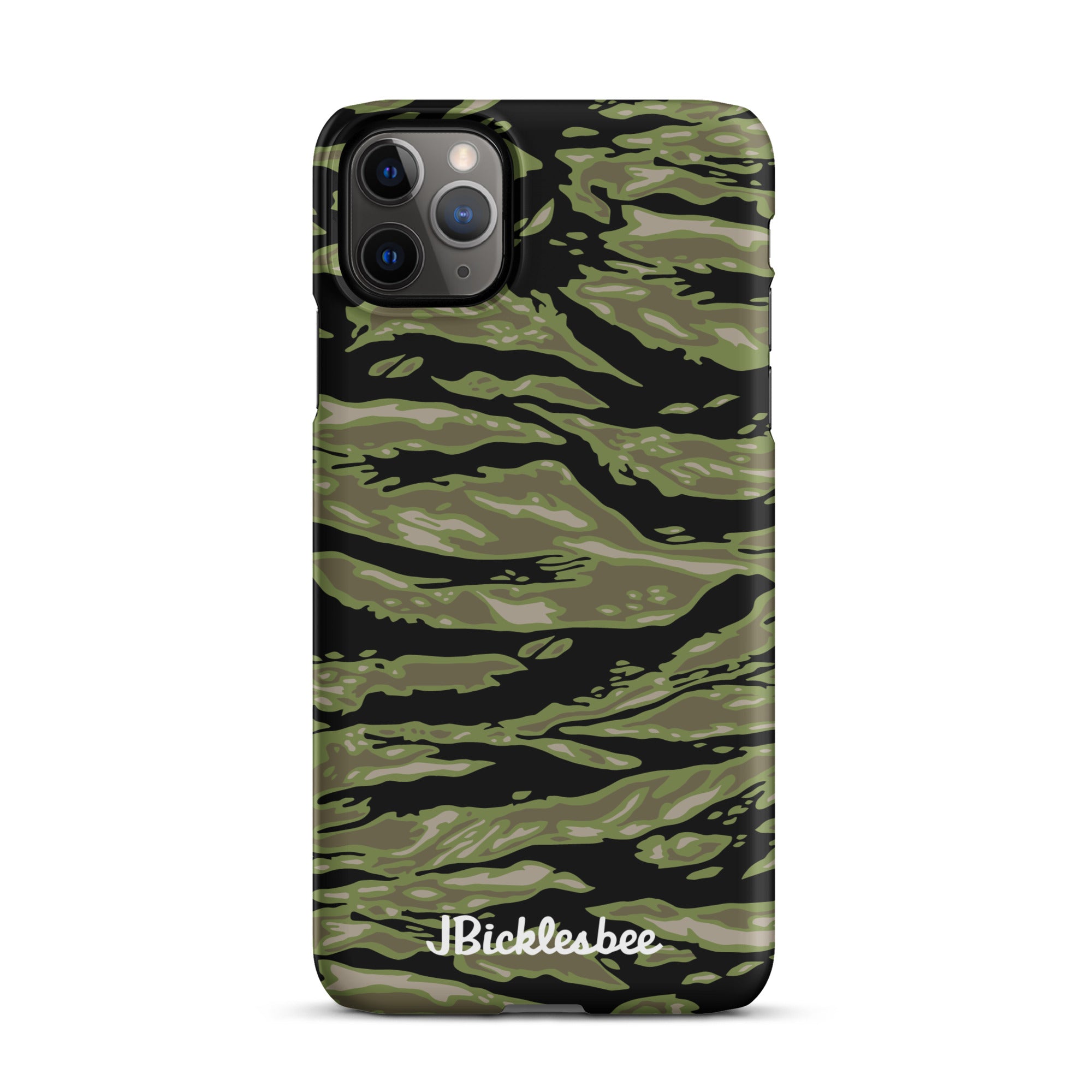 Retro Woodland Camo Tiger Stripe iPhone Snap Case