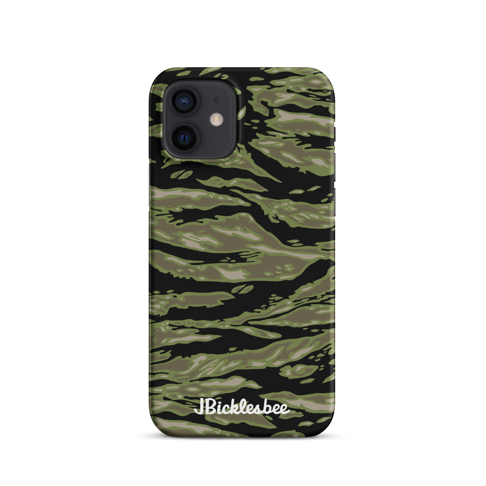 Retro Woodland Camo Tiger Stripe iPhone Snap Case