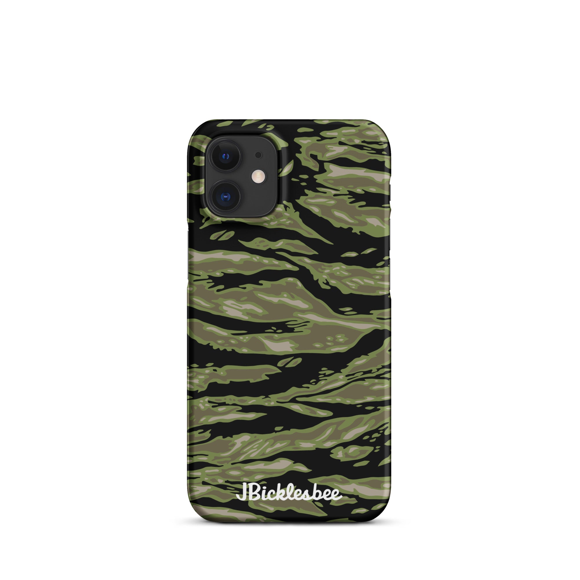 Retro Woodland Camo Tiger Stripe iPhone Snap Case