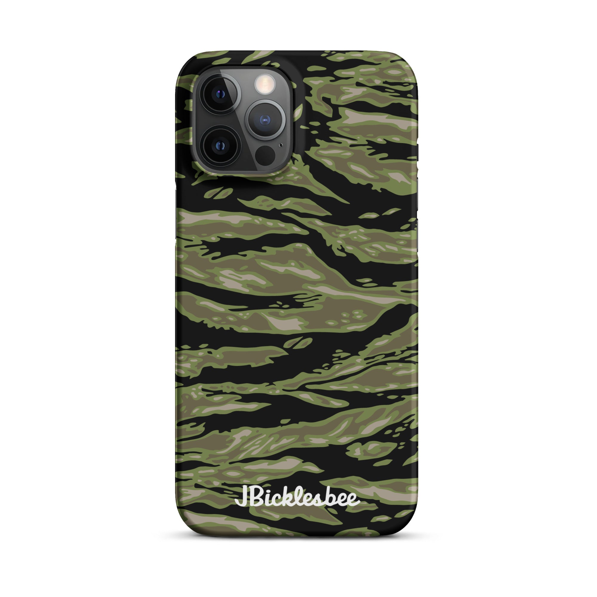 Retro Woodland Camo Tiger Stripe iPhone Snap Case