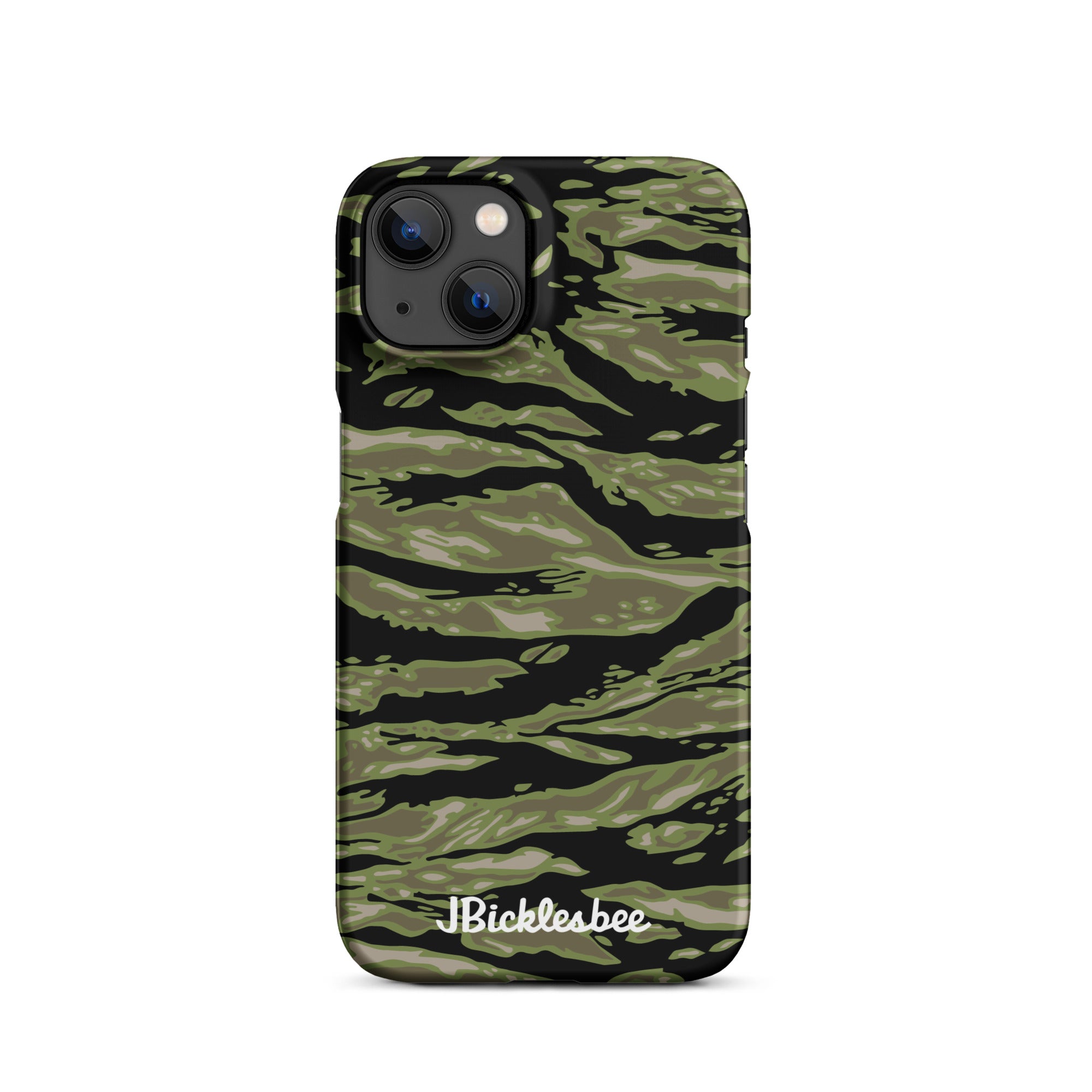 Retro Woodland Camo Tiger Stripe iPhone Snap Case