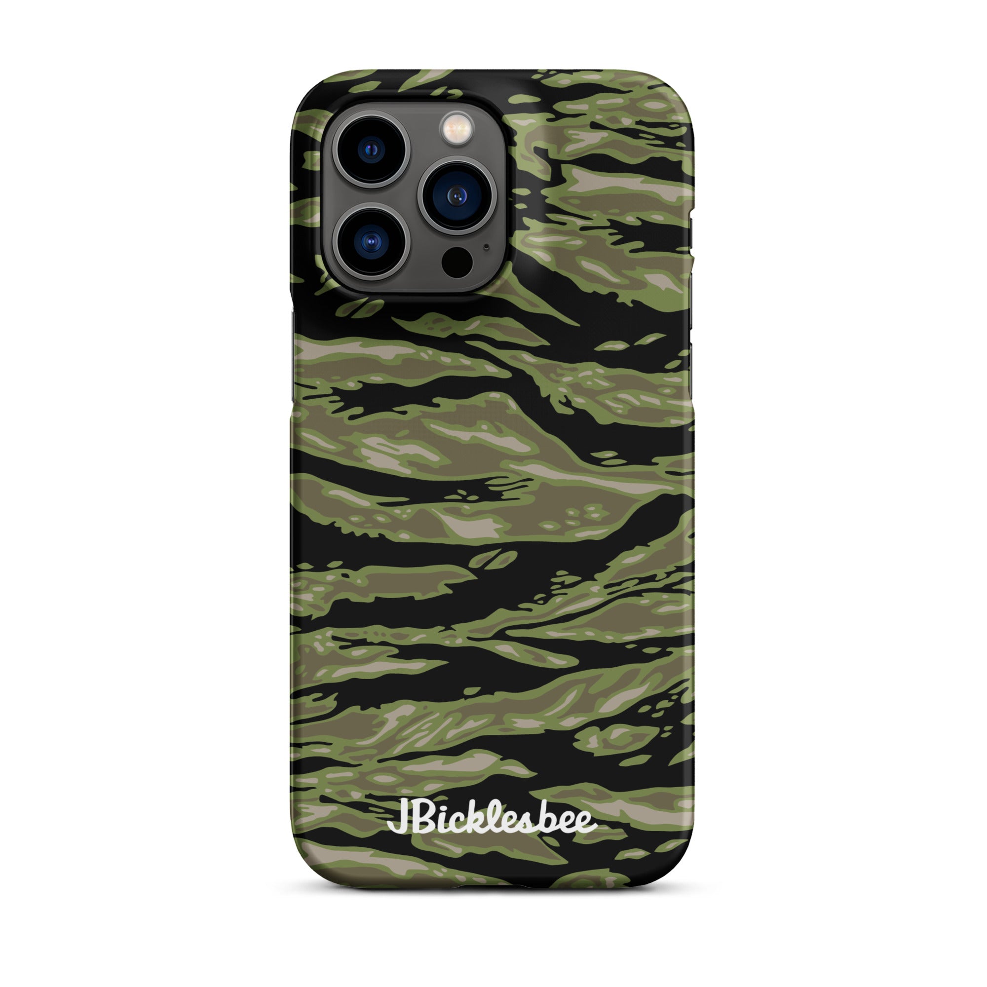 Retro Woodland Camo Tiger Stripe iPhone Snap Case