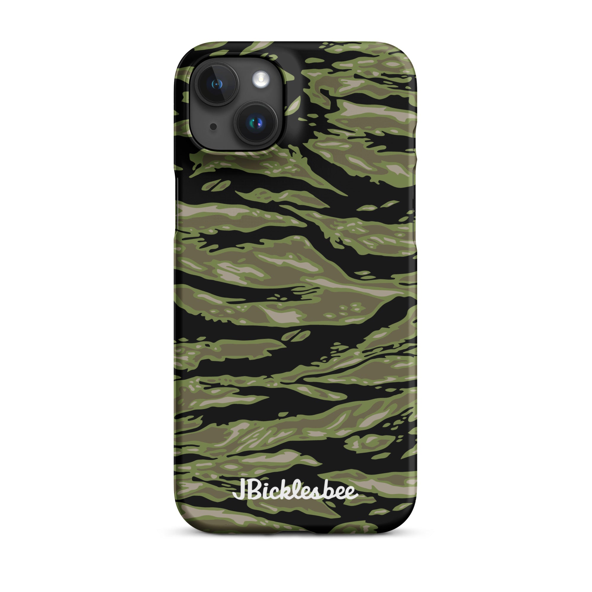 Retro Woodland Camo Tiger Stripe iPhone Snap Case