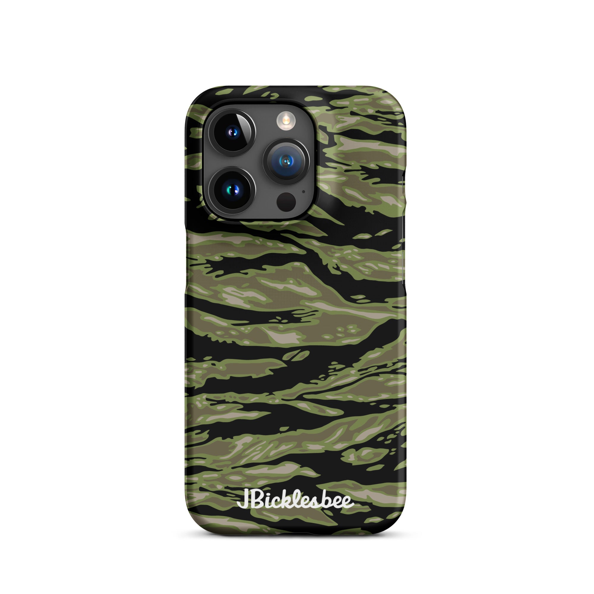 Retro Woodland Camo Tiger Stripe iPhone Snap Case