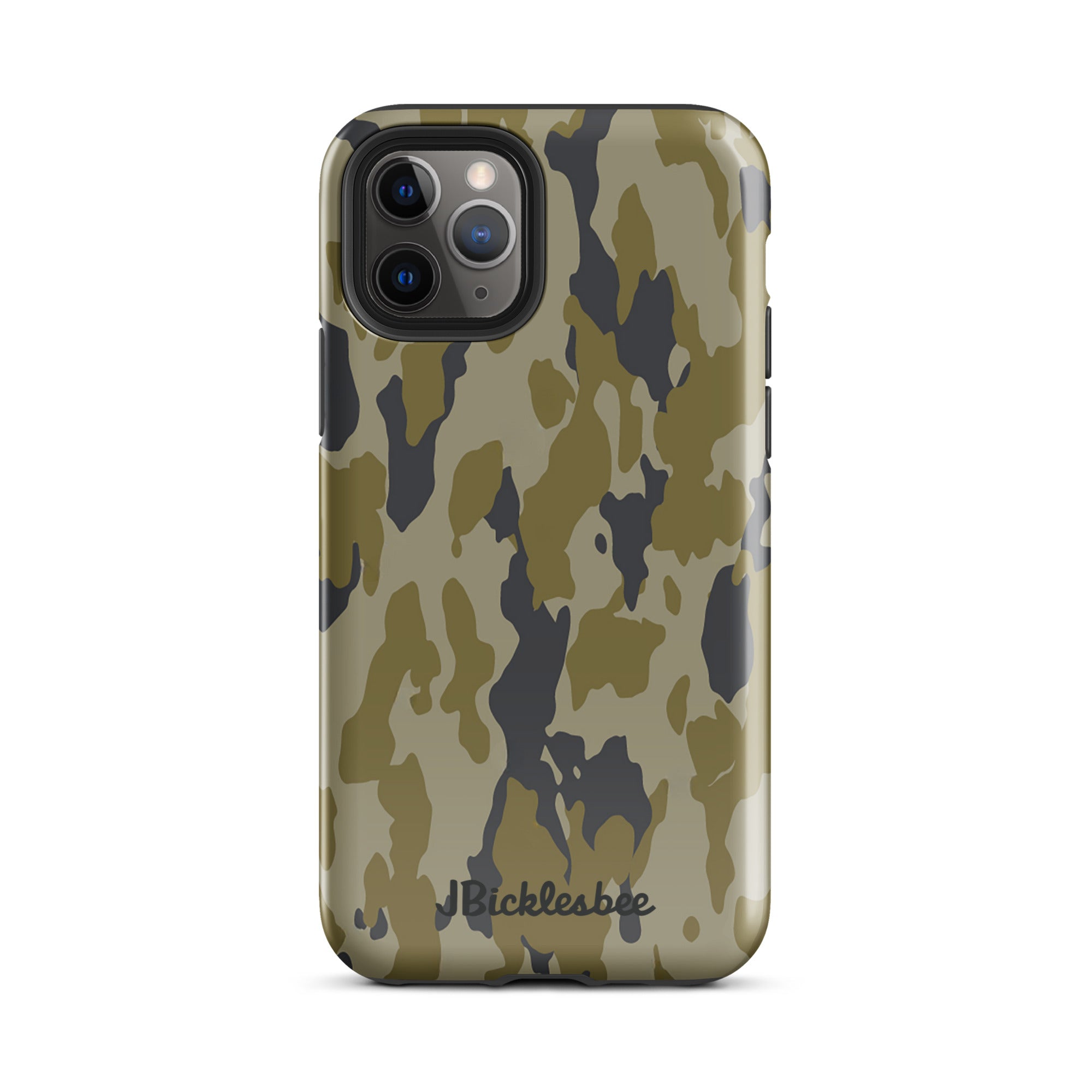 Retro Bark Camo iPhone Tough Case