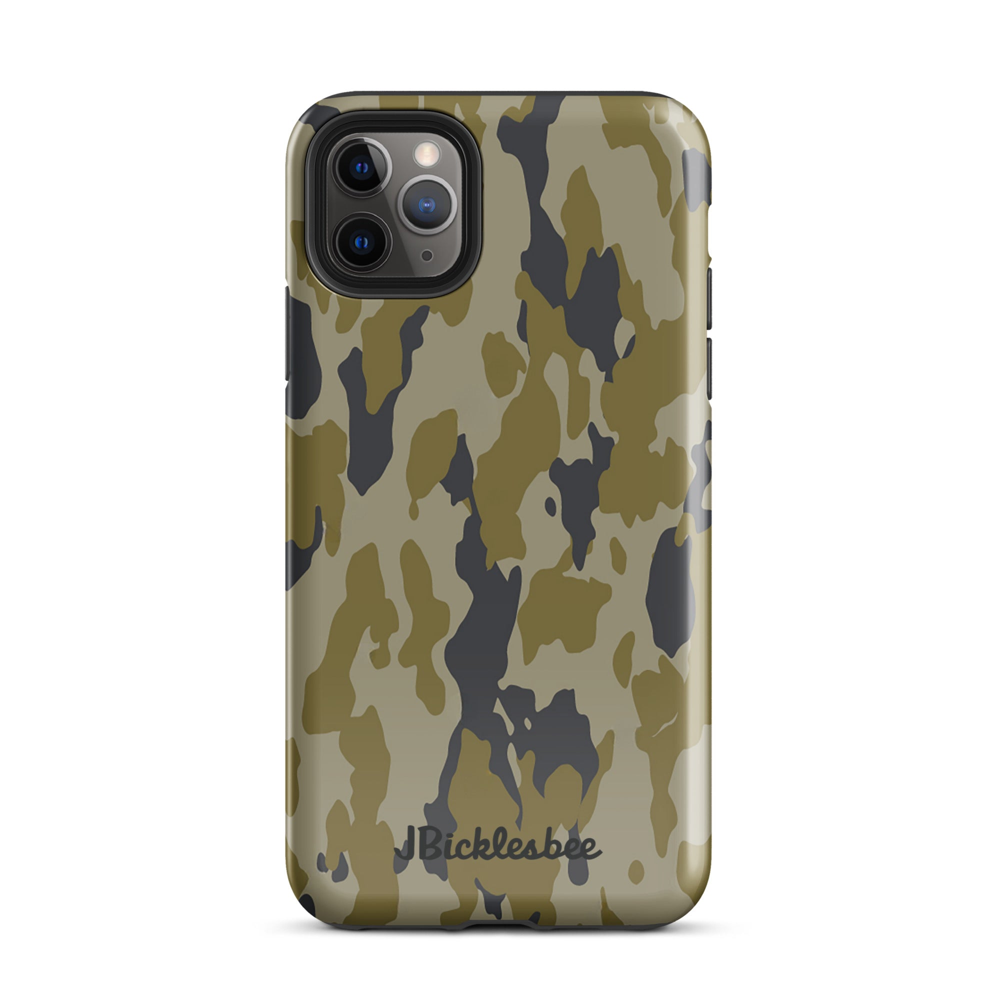 Retro Bark Camo iPhone Tough Case