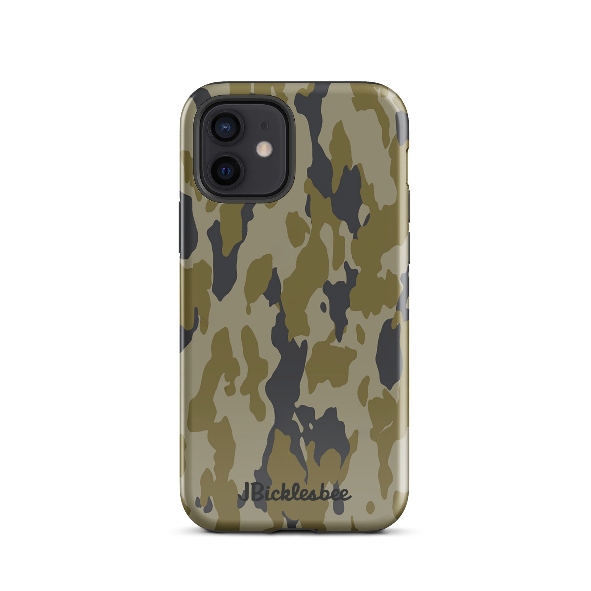 Retro Bark Camo iPhone Tough Case