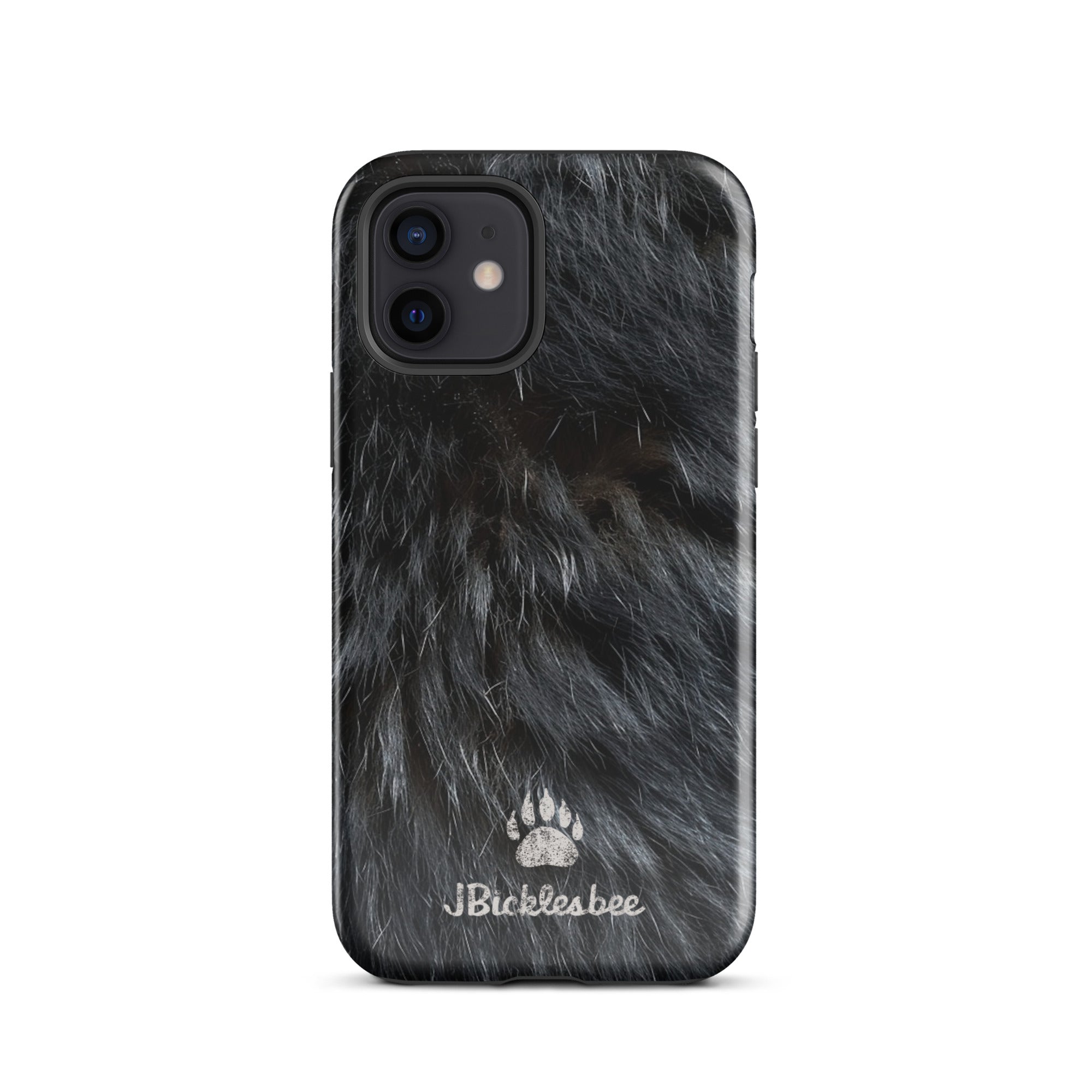 The Black Bear Hunter iPhone Tough Case