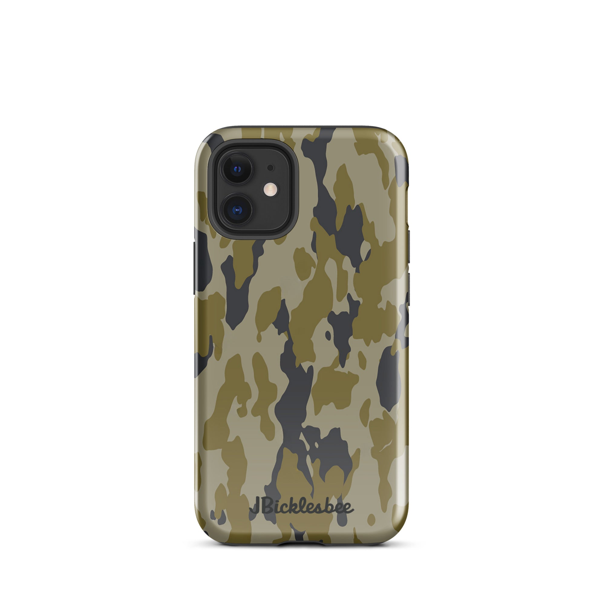 Retro Bark Camo iPhone Tough Case