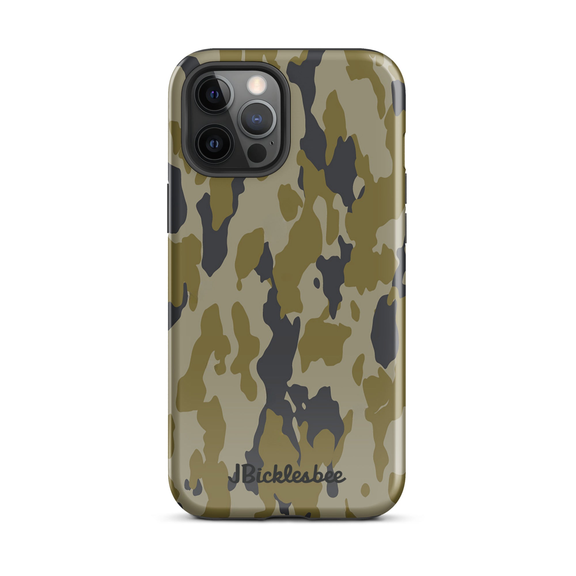 Retro Bark Camo iPhone Tough Case