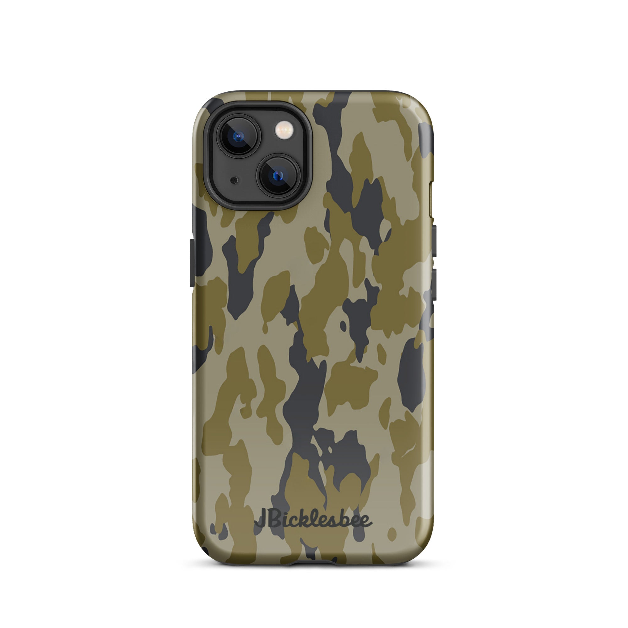 Retro Bark Camo iPhone Tough Case