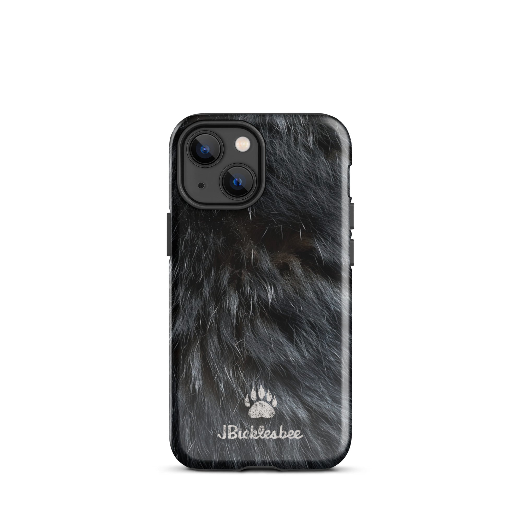 The Black Bear Hunter iPhone Tough Case