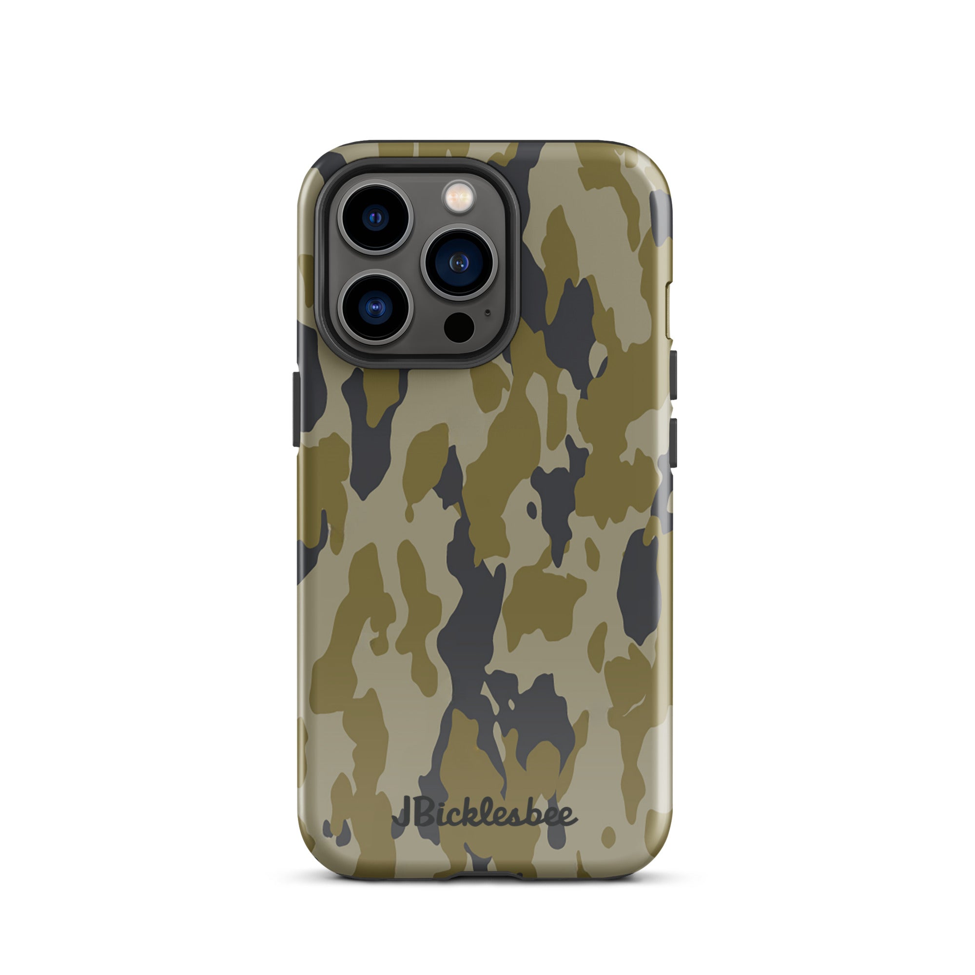 Retro Bark Camo iPhone Tough Case