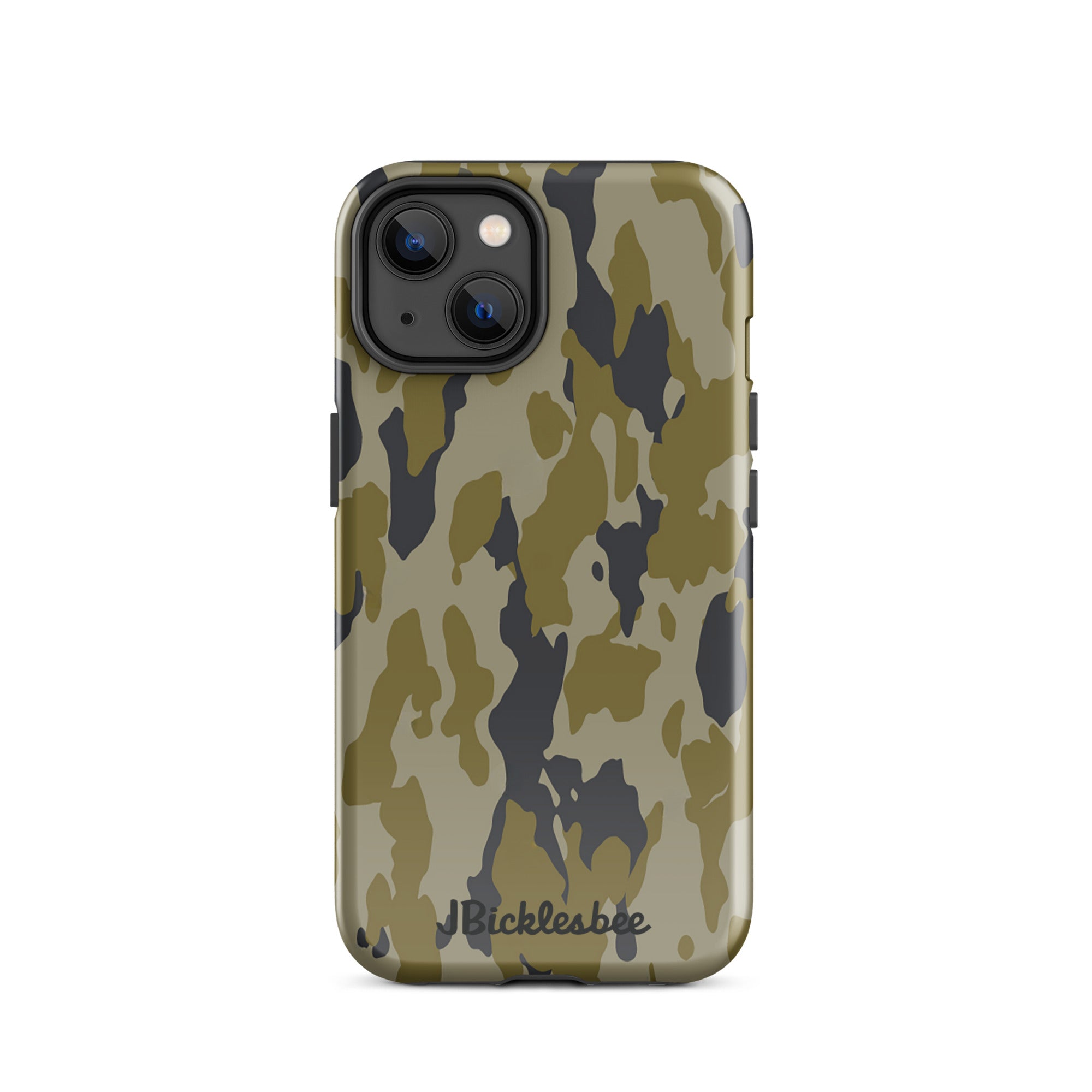 Retro Bark Camo iPhone Tough Case