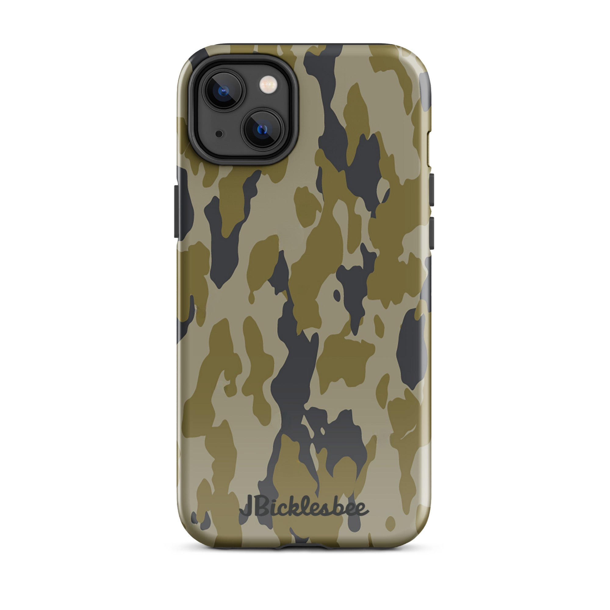 Retro Bark Camo iPhone Tough Case