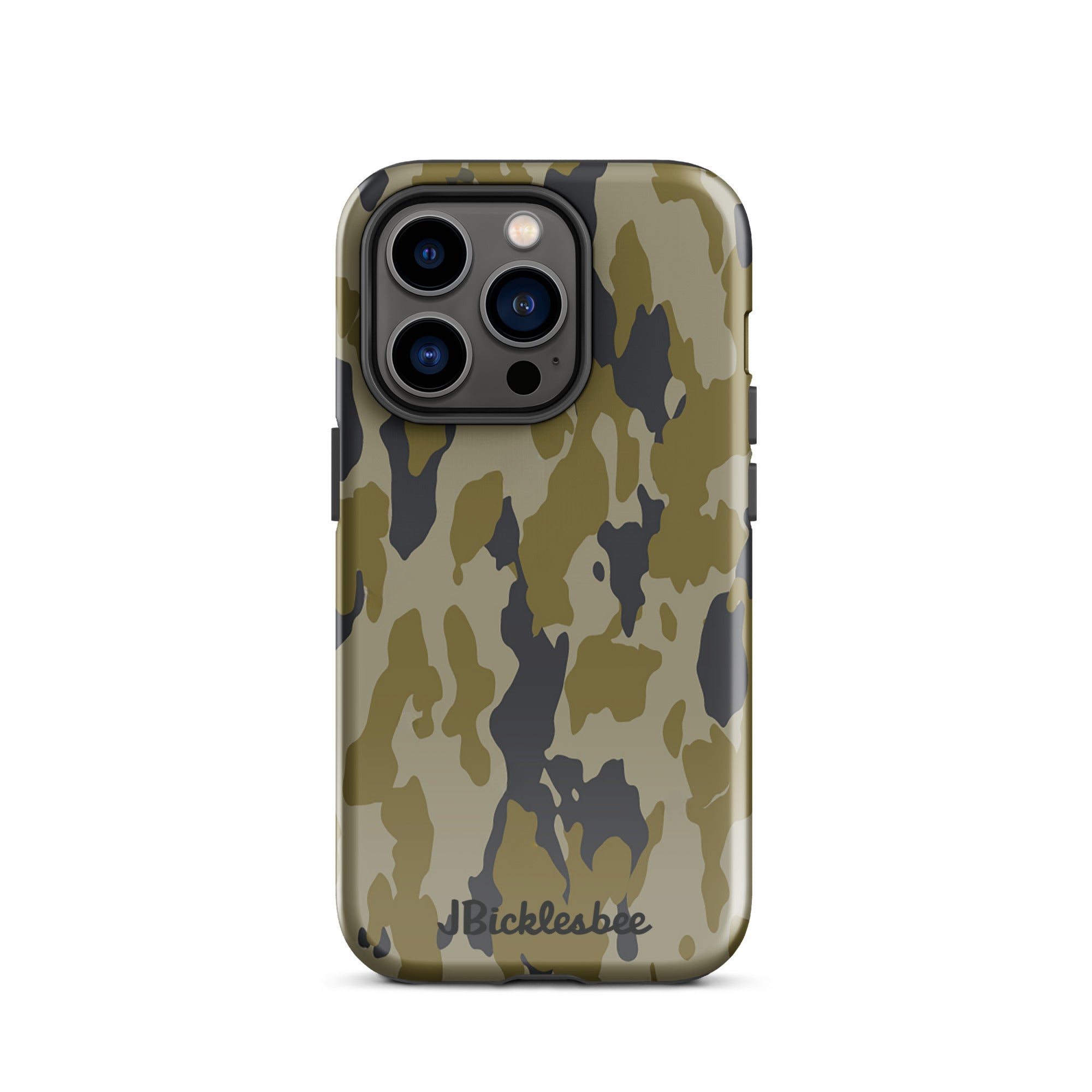 Retro Bark Camo iPhone Tough Case